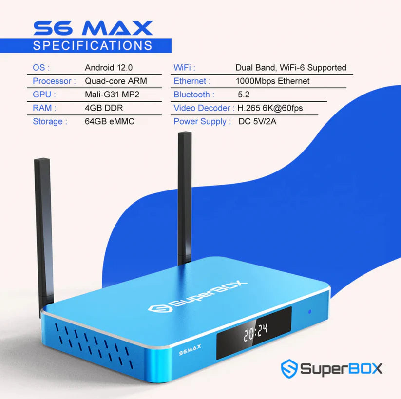 SuperBox S6Max
